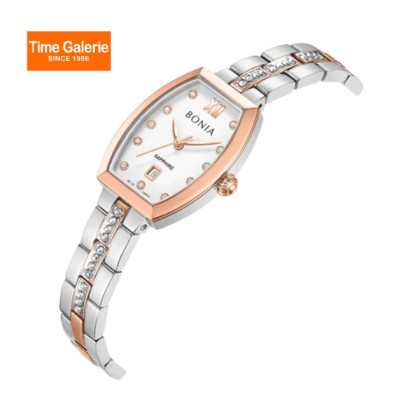 Bonia Elegance BNB10937-2617 Silver Rose Gold Stainless Steel Women Watch Bonia Elegance BNB10937-2617 Silver Rose Gold Stainless Steel Women Watch