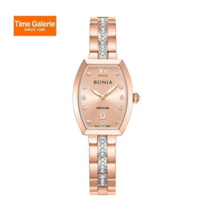 Bonia Elegance BNB10937-2577 Rose Gold Stainless Steel Women Watch 