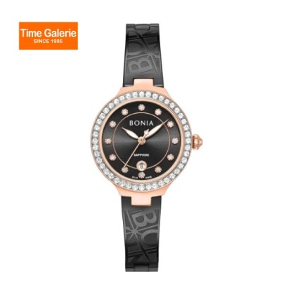 Bonia Elegance BNB10938-2037S Black Stainless Steel Women Watch Bonia Elegance BNB10938-2037S Black Stainless Steel Women Watch