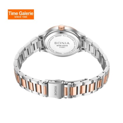 Bonia Elegance BNB10948-2667 Silver Rose Gold Stainless Steel Women Watch Bonia Elegance BNB10948-2667 Silver Rose Gold Stainless Steel Women Watch