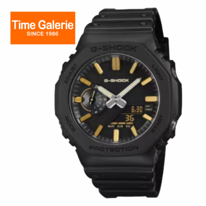CASIO G-SHOCK LUXE BLACK GA-2100LXB-1A9 BIO-BASED RESIN BAND ANALOG-DIGITAL MEN WATCH