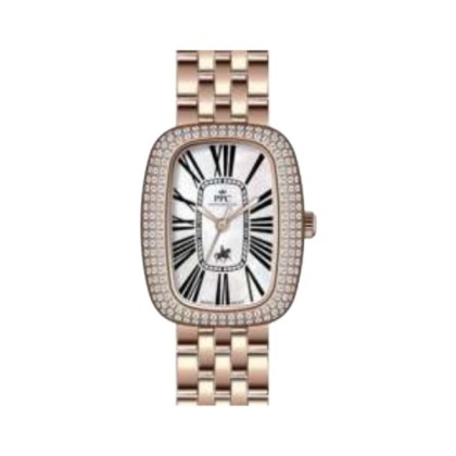 Paris Polo Club PPC-FD01-RG-WE White Dial Butterfly Clasp Women Watch Paris Polo Club PPC-FD01-RG-WE White Dial Butterfly Clasp Women Watch