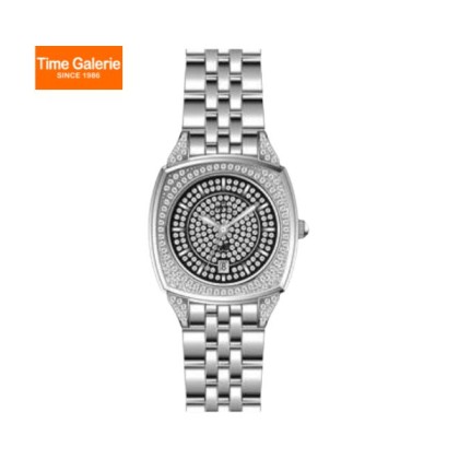 Paris Polo Club PPC-FD06-SL-BK Black Dial Date Function Women Watch Paris Polo Club PPC-FD06-SL-BK Black Dial Date Function Women Watch