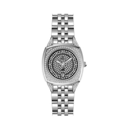 Paris Polo Club PPC-FD06-SL-BK Black Dial Date Function Women Watch Paris Polo Club PPC-FD06-SL-BK Black Dial Date Function Women Watch