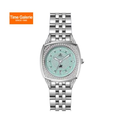 Paris Polo Club PPC-FD06-SL-BG Luxury Tonneau Case Date Function Women Watch Paris Polo Club PPC-FD06-SL-BG Luxury Tonneau Case Date Function Women Watch