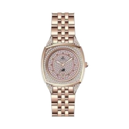 Paris Polo Club PPC-FD06-RG-PK Pink Dial Date Function Women Watch Paris Polo Club PPC-FD06-RG-PK Pink Dial Date Function Women Watch