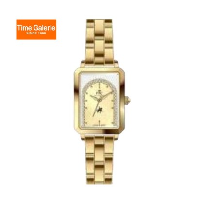 Paris Polo Club PPC-FE04-GD-GD Gold Solid Steel Band Women Watch Paris Polo Club PPC-FE04-GD-GD Gold Solid Steel Band Women Watch