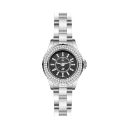 Paris Polo Club PPC-FE12-SL-BK Black Dial Solid Steel Band Women Watch