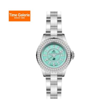 Paris Polo Club PPC-FE12-SL-BG Solid Steel Band Women Watch 