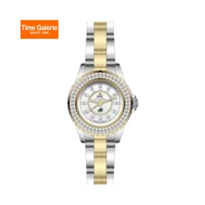 Paris Polo Club PPC-FE12-SG-WE Silver Gold Solid Steel Band Women Watch Paris Polo Club PPC-FE12-SG-WE Silver Gold Solid Steel Band Women Watch