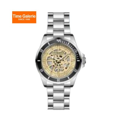 U.S Master Polo Club USM-FB09-SL-GD Gold Skeleton Dial Design Men Watch U.S Master Polo Club USM-FB09-SL-GD Gold Skeleton Dial Design Men Watch