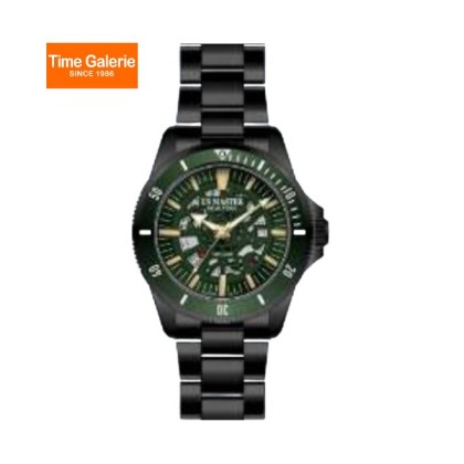 U.S Master Polo Club USM-FB09-BK-GN Green Skeleton Dial Design Men Watch U.S Master Polo Club USM-FB09-BK-GN Green Skeleton Dial Design Men Watch