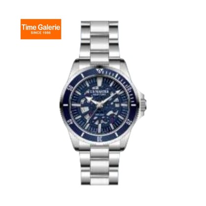 U.S Master Polo Club USM-FB09-SL-BU Blue Skeleton Dial Design Men Watch U.S Master Polo Club USM-FB09-SL-BU Blue Skeleton Dial Design Men Watch
