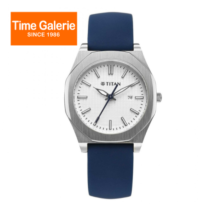 Titan Workday Wonders 95295SP01 White Dial Silicone Strap Women Watch Titan Workday Wonders 95295SP01 White Dial Silicone Strap Women Watch