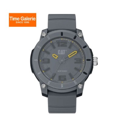 CAT STRYNOX LY-150-25-531 Analog Grey Silicone Strap Men Watch CAT STRYNOX LY-150-25-531 Analog Grey Silicone Strap Men Watch