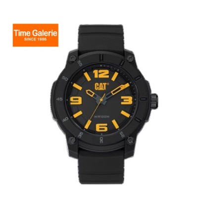 CAT STRYNOX LY-160-21-137 Analog Black Silicone Strap Men Watch CAT STRYNOX LY-160-21-137 Analog Black Silicone Strap Men Watch
