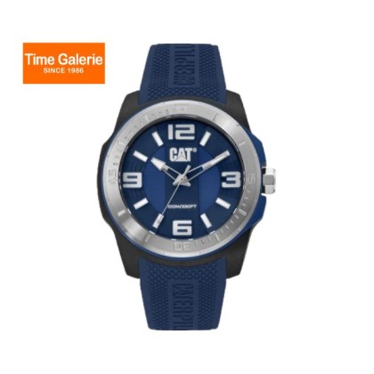 CAT GRIDLOCK LX-141-26-632 Analog Blue Silicone Strap Men Watch CAT GRIDLOCK LX-141-26-632 Analog Blue Silicone Strap Men Watch