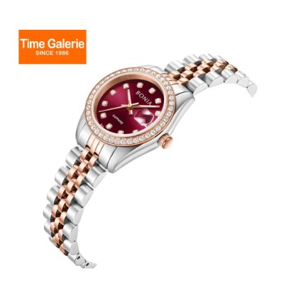 Bonia Noble Elegance BNB10550-2667S Purple Dial Stainless Steel Women Watch Bonia Noble Elegance BNB10550-2667S Purple Dial Stainless Steel Women Watch