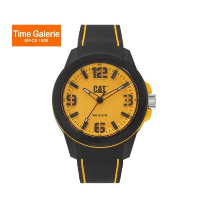 CAT LINEVOLT LZ-110-21-721 Analog Black Silicone Strap Men Watch CAT LINEVOLT LZ-110-21-721 Analog Black Silicone Strap Men Watch