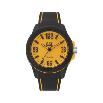 CAT LINEVOLT LZ-110-21-721 Analog Black Silicone Strap Men Watch CAT LINEVOLT LZ-110-21-721 Analog Black Silicone Strap Men Watch
