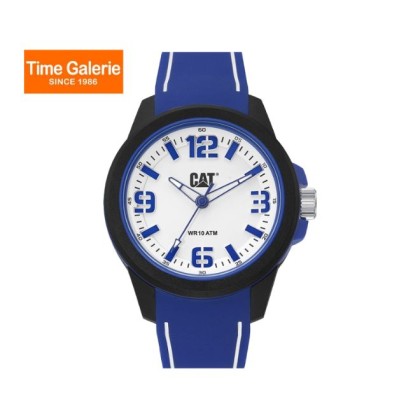 CAT LINEVOLT LZ-110-26-226 Analog Blue Silicone Strap Men Watch CAT LINEVOLT LZ-110-26-226 Analog Blue Silicone Strap Men Watch
