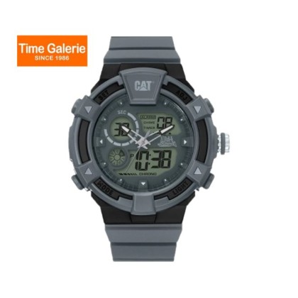 CAT DUALMODE MI-155-25-532 Analog Gun Rubber Strap Men Watch CAT DUALMODE MI-155-25-532 Analog Gun Rubber Strap Men Watch