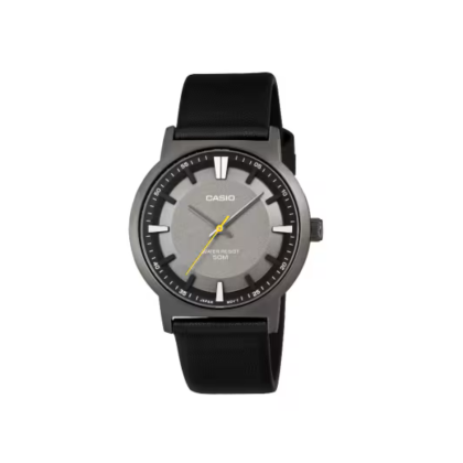 Casio General MTP-B220BL-1AVDF Black Genuine Leather Band Men Watch Casio General MTP-B220BL-1AVDF Black Genuine Leather Band Men Watch