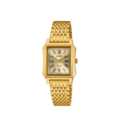 Casio General LTP-B190G-9BV Analog Adjustable Clasp Stainless Steel Women Watch