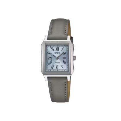 Casio General LTP-B190L-2BV Analog Genuine Leather Band Women Watch 
