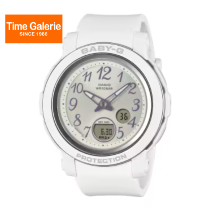 Casio Baby-G BGA-290SA-7ADR Analog Digital White Resin Band Women Watch Casio Baby-G BGA-290SA-7ADR Analog Digital White Resin Band Women Watch
