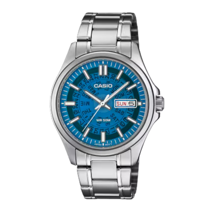 Casio General MTP-E740-2A2VDF Analog Stainless Steel Men Watch