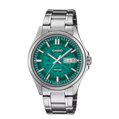 Casio General MTP-E740-3AVDF Analog Stainless Steel Men Watch