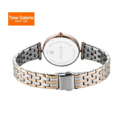 Titan Work Mode 95351KM01 Analog Two Toned Metal Strap Women Watch Titan Work Mode 95351KM01 Analog Two Toned Metal Strap Women Watch