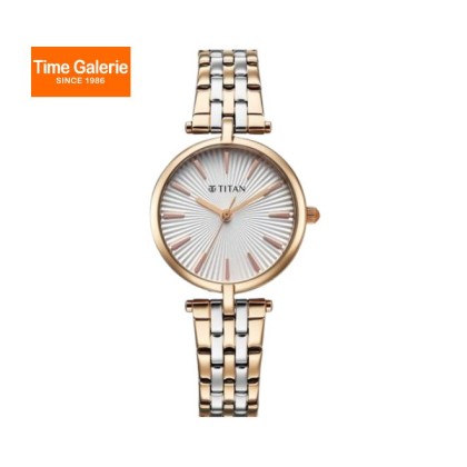 Titan Work Mode 95351KM01 Analog Two Toned Metal Strap Women Watch Titan Work Mode 95351KM01 Analog Two Toned Metal Strap Women Watch