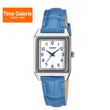 Casio General LTP-B150LA-2BDF Analog Blue Leather Band Women Watch Casio General LTP-B150LA-2BDF Analog Blue Leather Band Women Watch