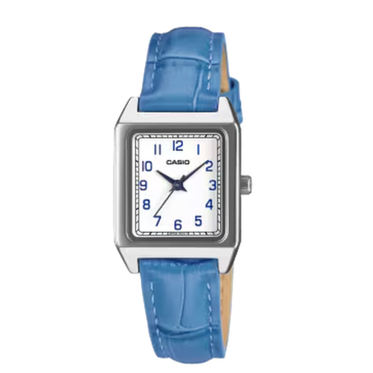 Casio General LTP-B150LA-2BDF Analog Blue Leather Band Women Watch Casio General LTP-B150LA-2BDF Analog Blue Leather Band Women Watch