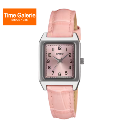 Casio General LTP-B150LA-4BDF Analog Pink Leather Band Women Watch Casio General LTP-B150LA-4BDF Analog Pink Leather Band Women Watch