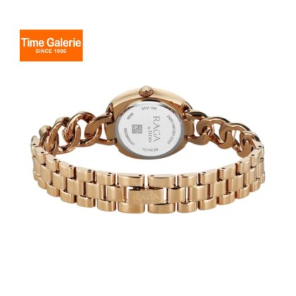 Titan Raga 95429WM01 Rose Gold Metal Strap Women Watch 