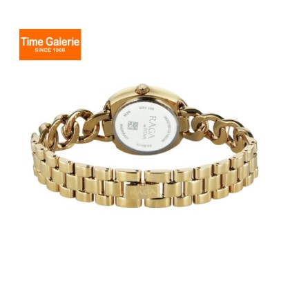 Titan Raga 95429YM01 Analog Blue Dial Gold Metal Strap Women Watch Titan Raga 95429YM01 Analog Blue Dial Gold Metal Strap Women Watch