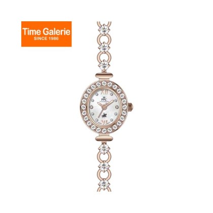 Paris Polo Club PPC-FD12-RG-WE Sparkling Crystal Bezel Bracelet Strap Women Watch Paris Polo Club PPC-FD12-RG-WE Sparkling Crystal Bezel Bracelet Strap Women Watch