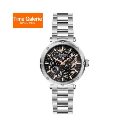 U.S Master Polo Club USM-FE04-SL-BK Skeleton Dial Design Men Watch U.S Master Polo Club USM-FE04-SL-BK Skeleton Dial Design Men Watch