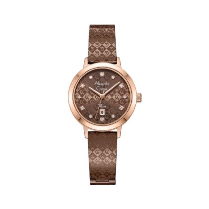 Alexandre Christie ALCW2C23LDBROBO Analog Brown Stainless Steel Women Watch Alexandre Christie ALCW2C23LDBROBO Analog Brown Stainless Steel Women Watch