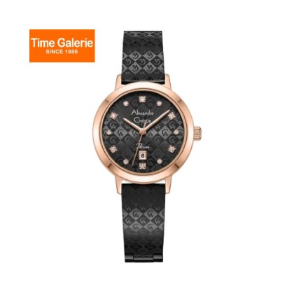 Alexandre Christie ALCW2C23LDBBRBA Analog Black Stainless Steel Women Watch Alexandre Christie ALCW2C23LDBBRBA Analog Black Stainless Steel Women Watch
