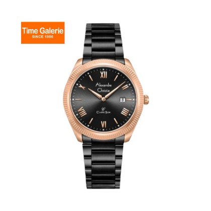 Alexandre Christie ALCW8712MDFBRBA Black Dial Stainless Steel Men Watch Alexandre Christie ALCW8712MDFBRBA Black Dial Stainless Steel Men Watch