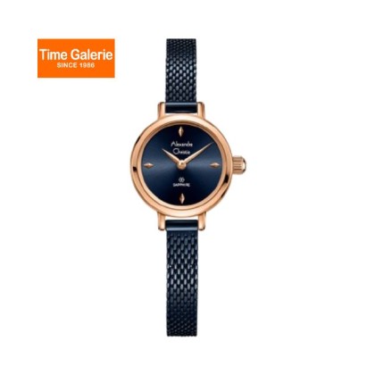 Alexandre Christie ALCW2B35LHBURBU Sapphire Glass Mesh Band Women Watch Alexandre Christie ALCW2B35LHBURBU Sapphire Glass Mesh Band Women Watch
