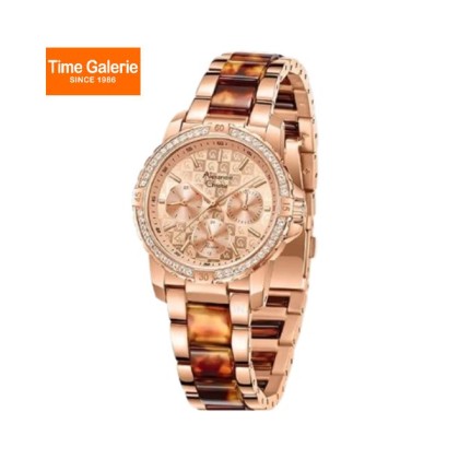 Alexandre Christie ALCW6141BFBRGLNBO2 Rose Gold Dial Dual Tone Stainless Steel Women Watch Alexandre Christie ALCW6141BFBRGLNBO2 Rose Gold Dial Dual Tone Stainless Steel Women Watch