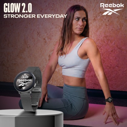 Reebok Glow RV-GL2-L0-ABSB-BB Black Stainless Steel Women Smartwatch