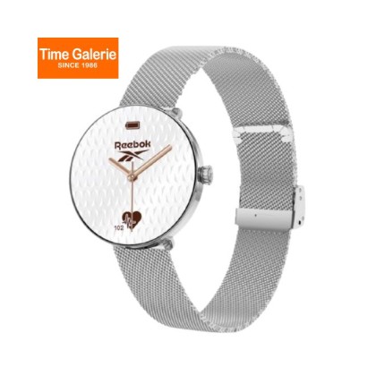 Reebok Glow RV-GL2-L0-A1S1-BB Silver Stainless Steel Women Smartwatch
