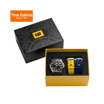 CAT SET-QG-141-21-121 Analog Black Silicone Band Men Watch CAT SET-QG-141-21-121 Analog Black Silicone Band Men Watch