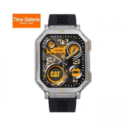 CAT SMART E2-140-21-100 Black Silicone Strap Men Watch CAT SMART E2-140-21-100 Black Silicone Strap Men Watch